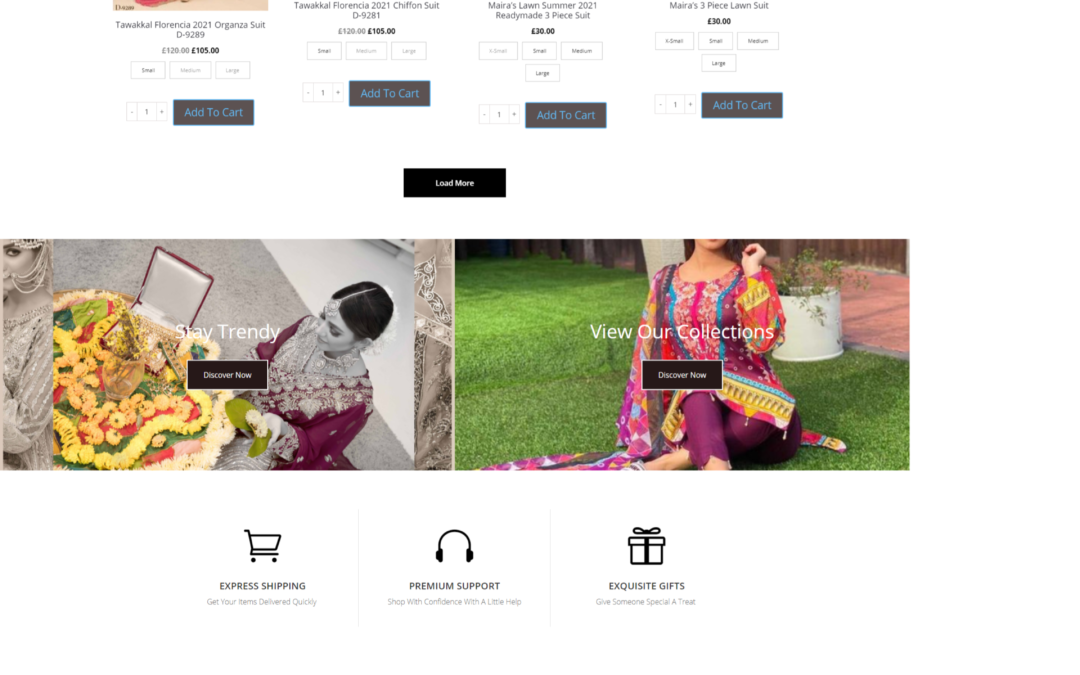 A Completely Bespoke eCommerce Website with Custom Features & Functions